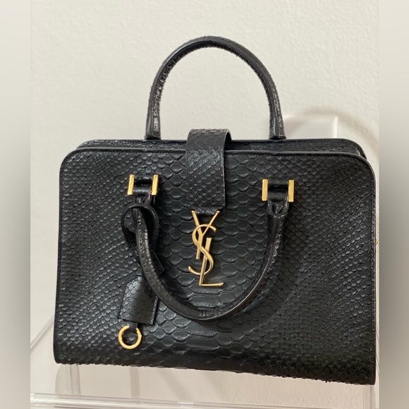 Saint Laurent Python Small Cabas - Picture 4 of 14